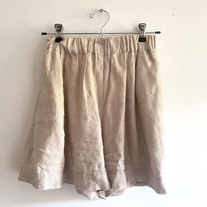 Linenfox Kim Linen Shorts in Beige xs